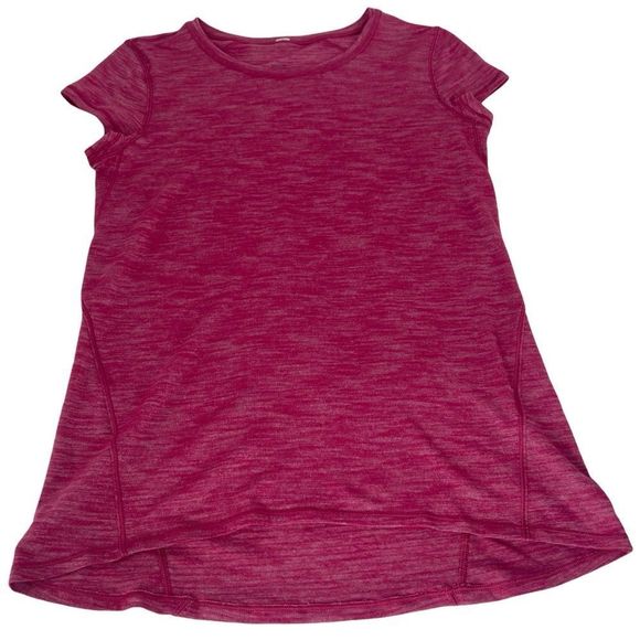 Lululemon Another Mile Short Sleeve - Heathered Violet Red - Picture 4 of 11